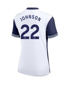 Tottenham Hotspur Brennan Johnson #22 Replika Hemmakläder Dam 2024-25 Kortärmad